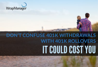 Confusing 401k Rollovers with a 401k Withdrawal Could Cost You