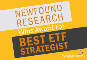Newfound Research Wins Award for Best ETF Strategist from ETF.com