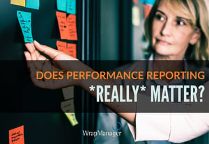Performance Reporting: Does It Really Matter?
